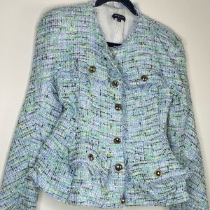 Blue Jacket | Chanel Style Blazer